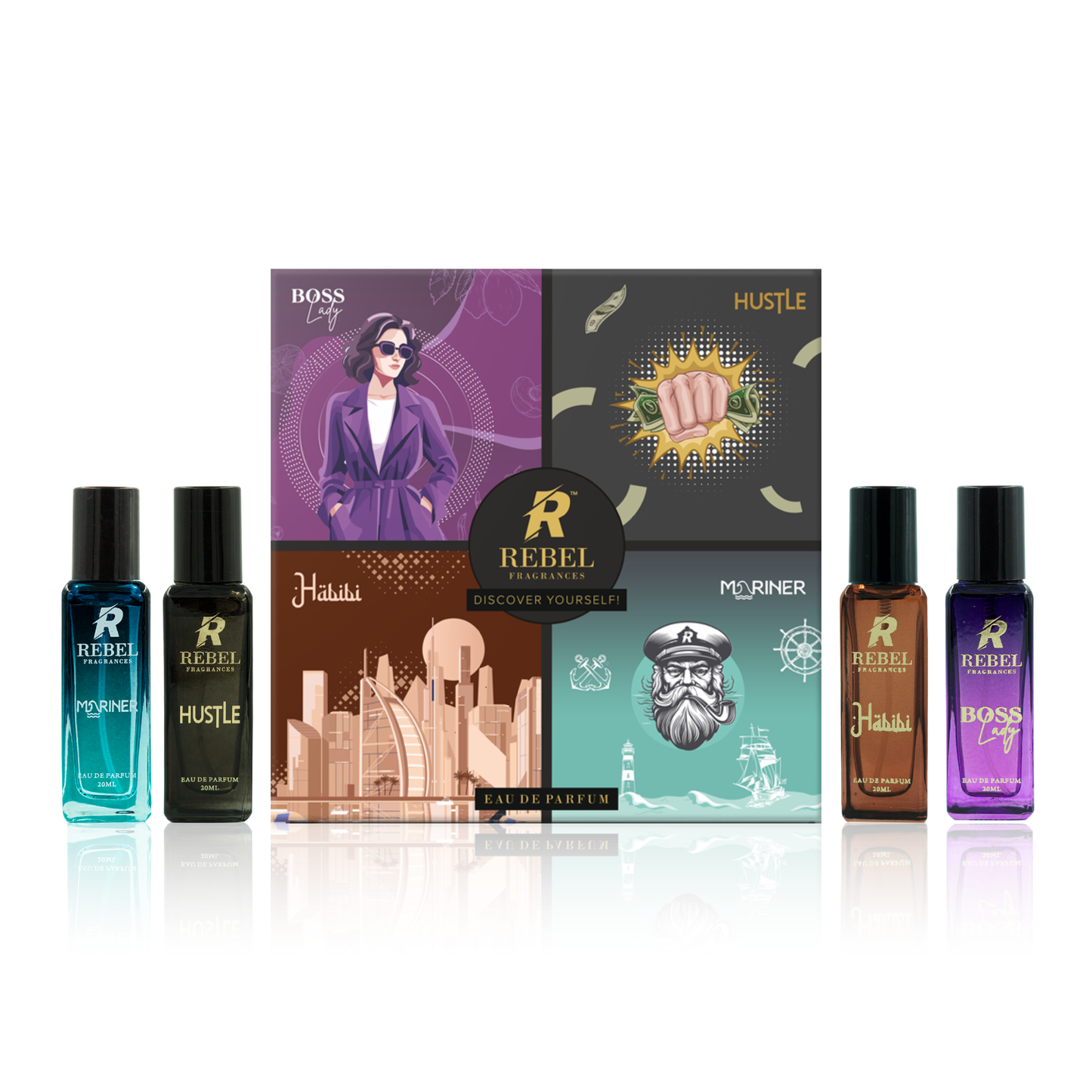 Rebel™ Luxury Perfume Set