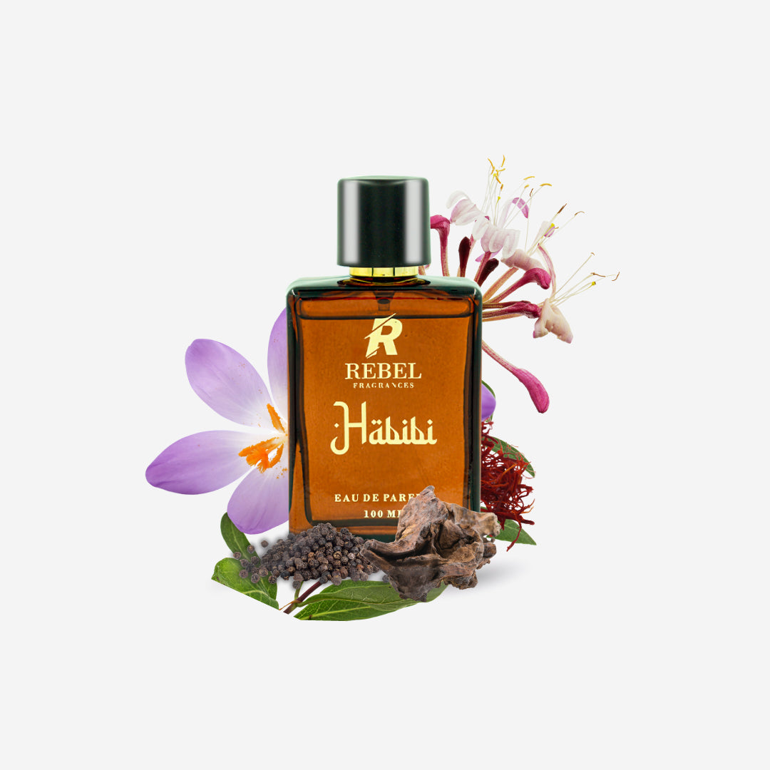 HABIBI 100ml For ALL | Oud, Honeysuckle, Saffron, Pepper