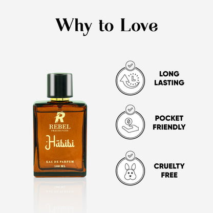 HABIBI 100ml For ALL | Oud, Honeysuckle, Saffron, Pepper