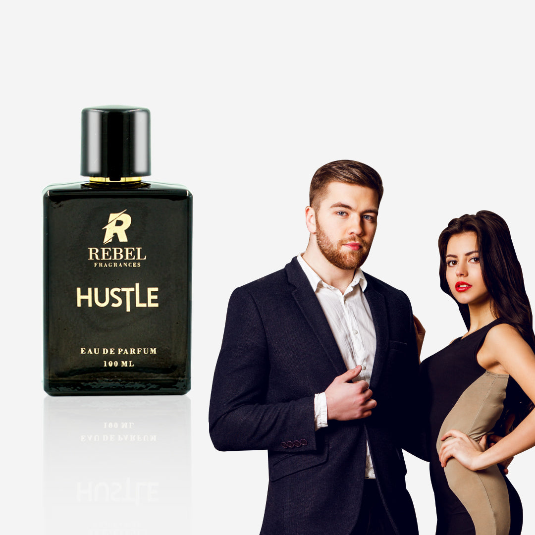 HUSTLE  100ml For ALL| Red Berries, Vanilla, White musk, Clementine.