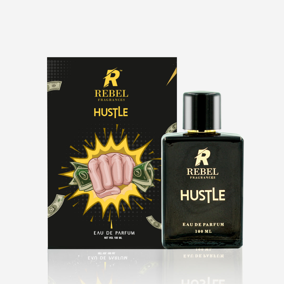 HUSTLE  100ml For ALL| Red Berries, Vanilla, White musk, Clementine.